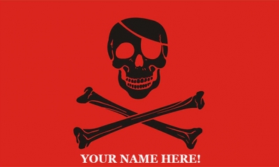 Red Pirates Flag